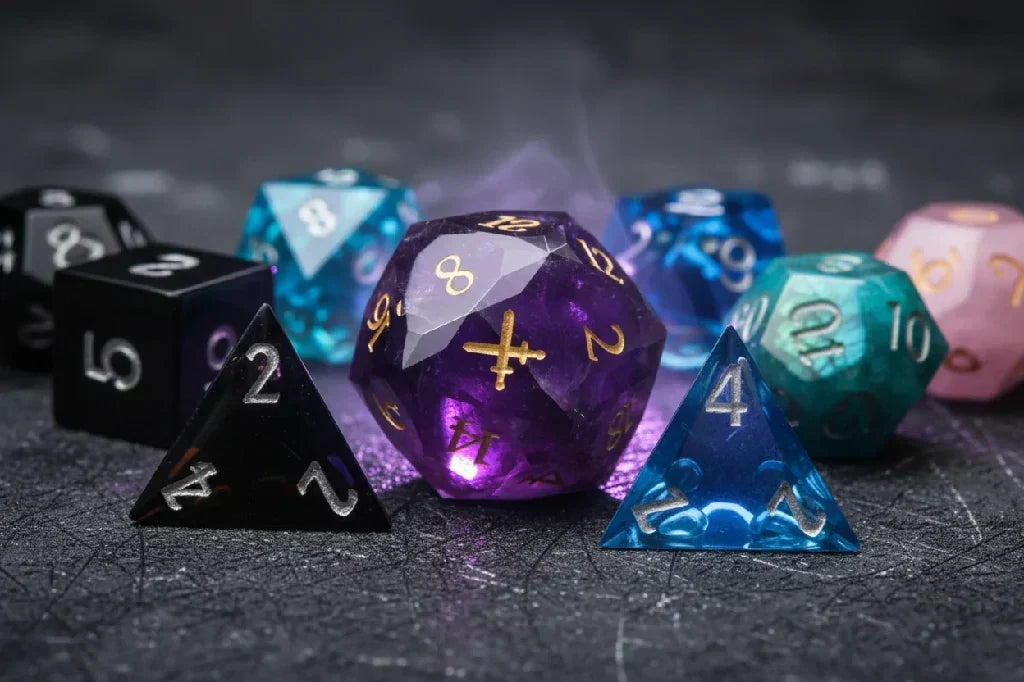 Are Gemstone Dice Balanced? A Complete Guide by Material – featured image