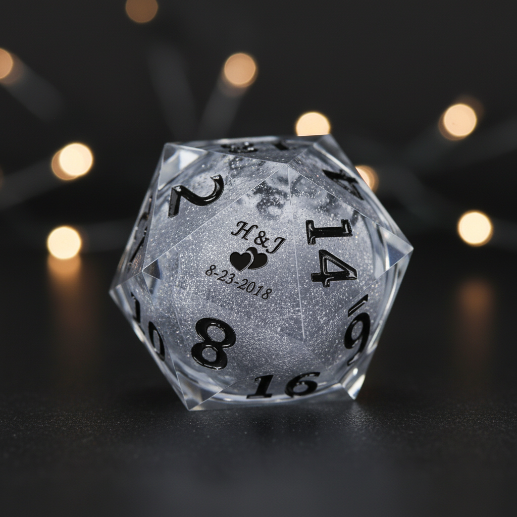 Custom Wedding Dice collection