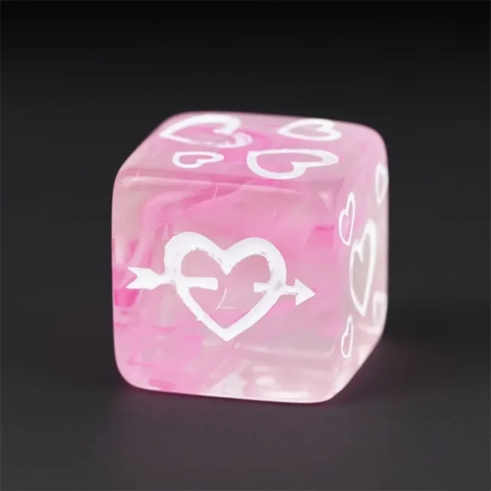 Swirl Coc Acrylic D6 Dice – alternate product view
