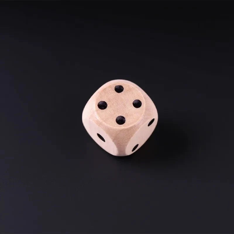 16mm Acrylic D6 Dice – DND Dice 16mm Wooden D6 Classic Tabletop RPG Game Dice