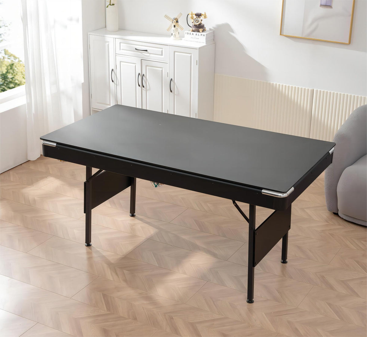 Tabletop Gaming Table – Multifunctional Foldable – 3-in-1 Multifunctional Foldable Game Table – Folded Compact Storage