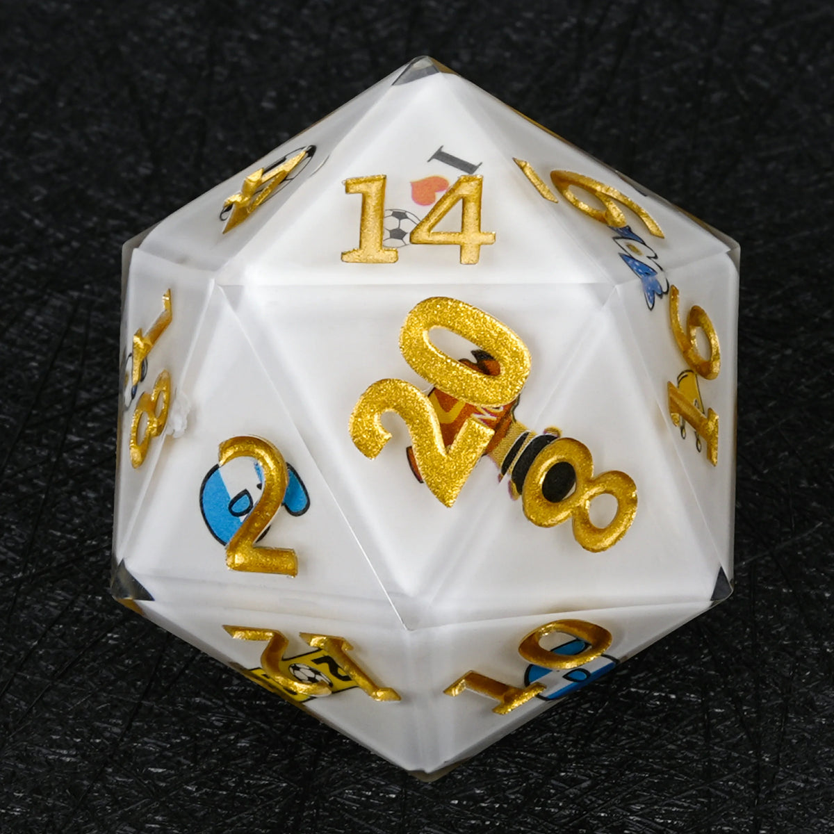 35mm Giant Resin D20 Dice – alternate product view