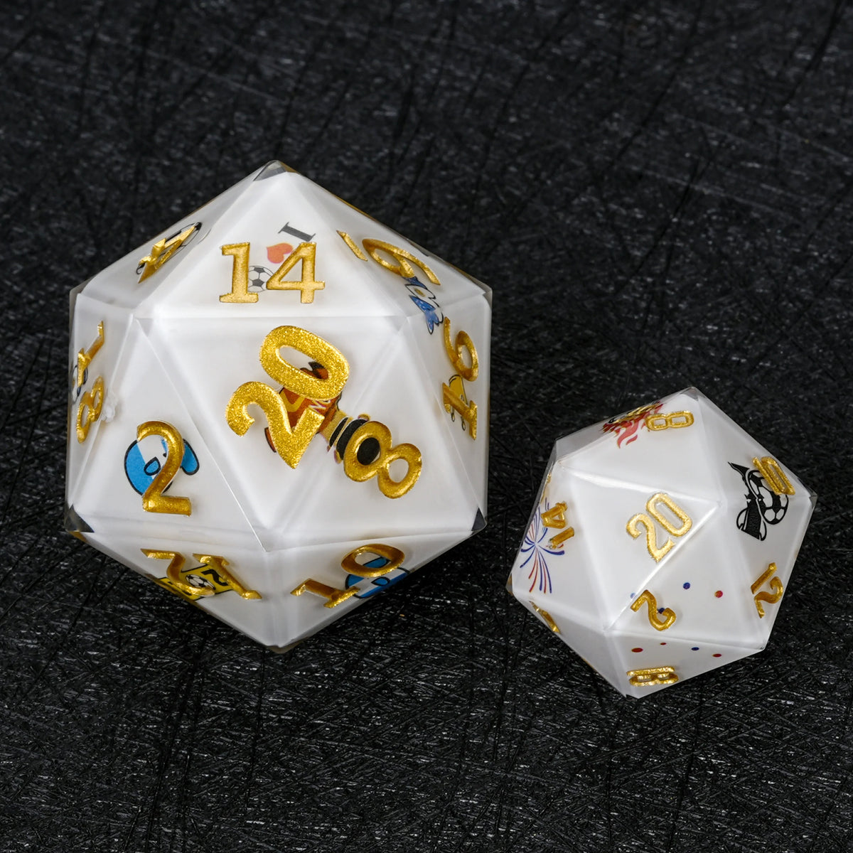 35mm Giant Resin D20 Dice – alternate product view