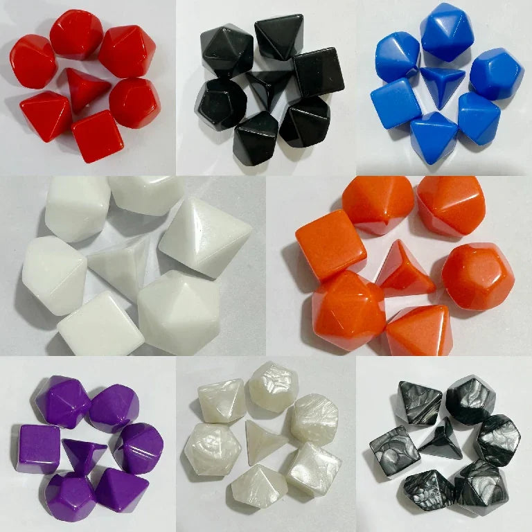 Sets Acrylic RPG Dice Set – alternate product view