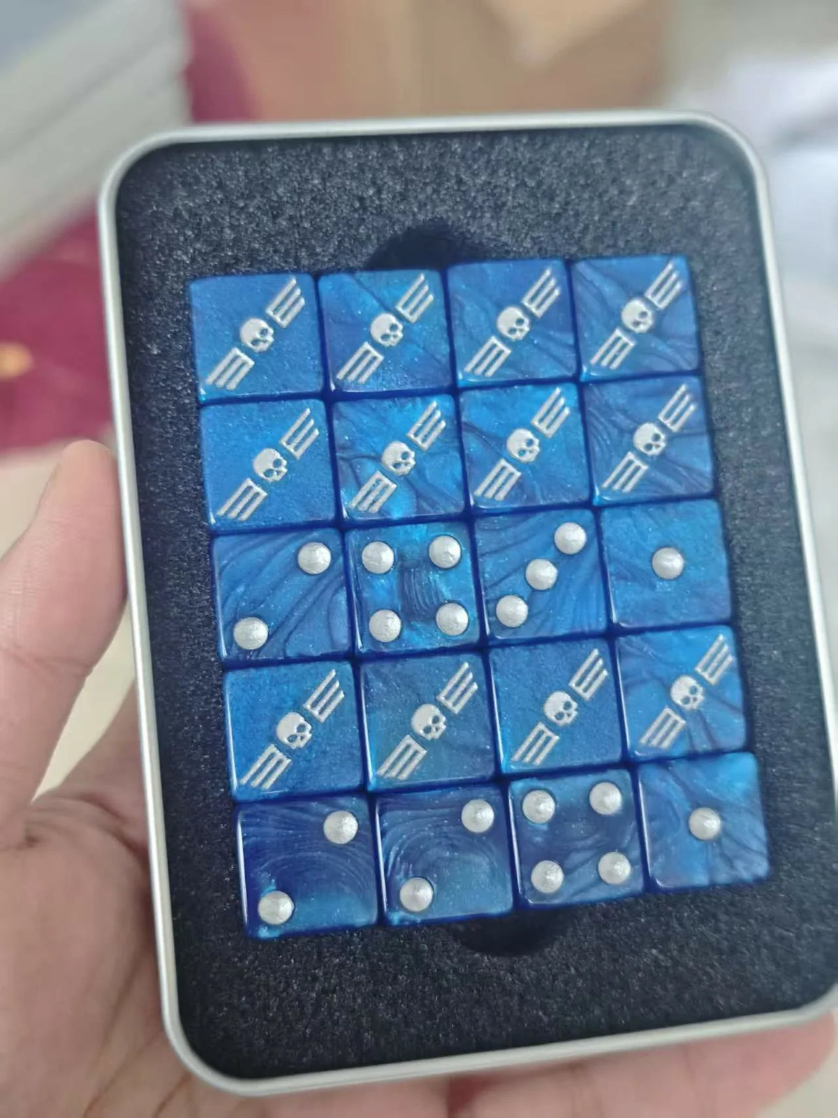 Acrylic D6 Dice – Astra Militarum – Warhammer 40K 1