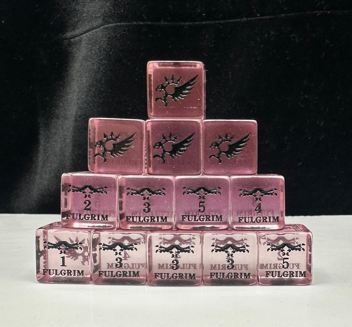 Acrylic D6 Dice – Children Fulgrim