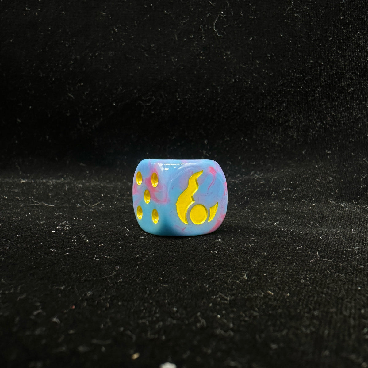 Acrylic D6 Dice – Idoneth Deepkin – alternate product view