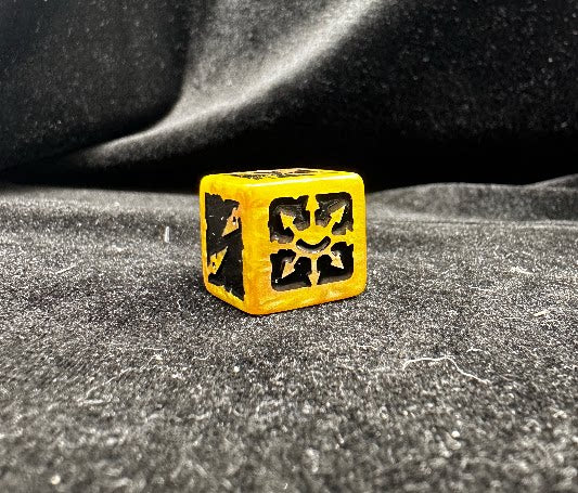Acrylic D6 Dice – Legion Chaos – alternate product view