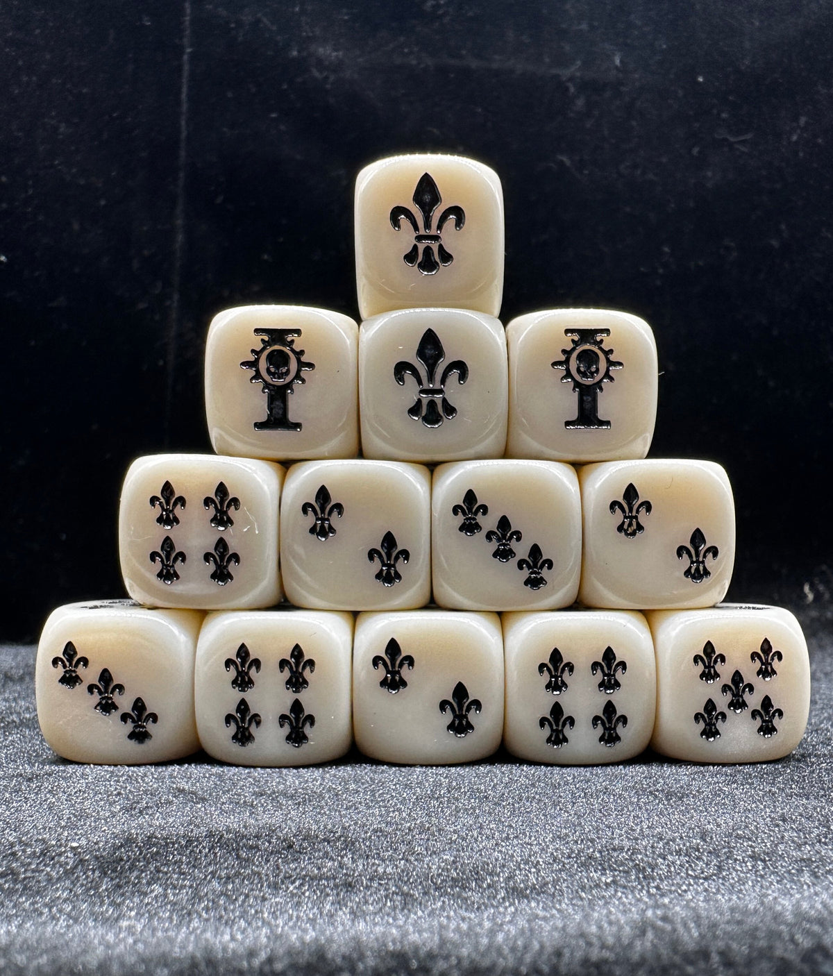 Acrylic D6 Dice – Lis Off