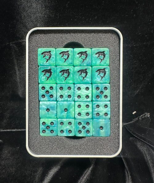 Acrylic D6 Dice – Pearlescent Warhammer – alternate product view