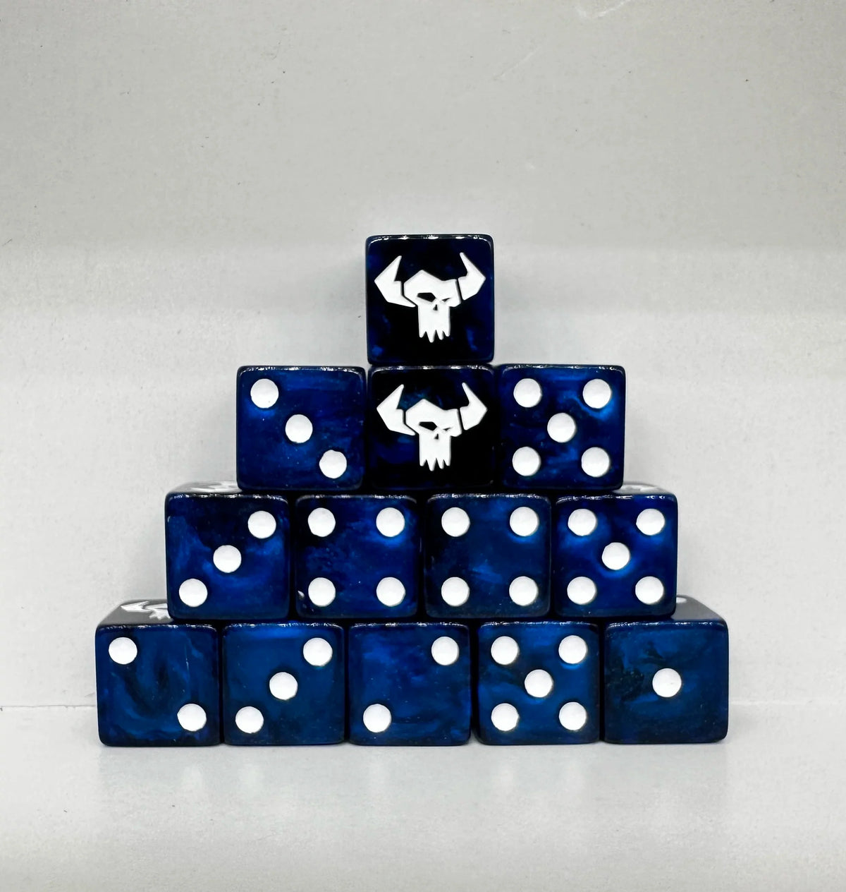 Acrylic D6 Dice Set – 40k Pearlescent – Double combo: Warhammer, Warhammer, AOS, Orc, Orc, Dice, Set: Warhammerdice