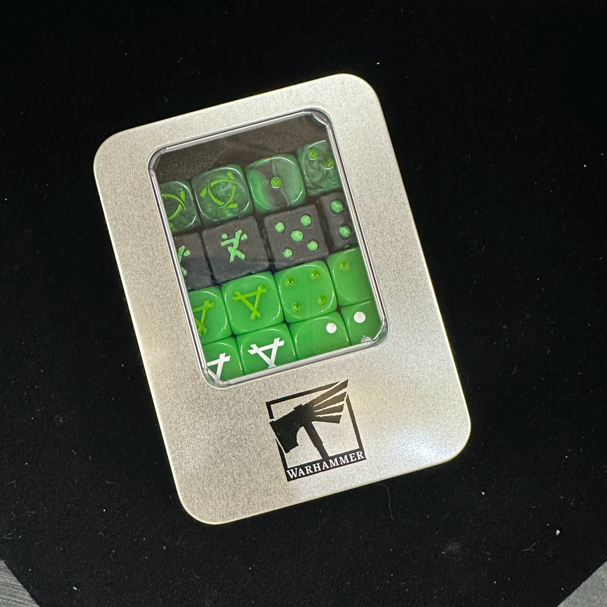 Acrylic D6 Dice Set – 40k Skaven – Compilation Warhammer Dice AOS Skaven Mouseman Warhammer 40K Warhammer TOW Old World