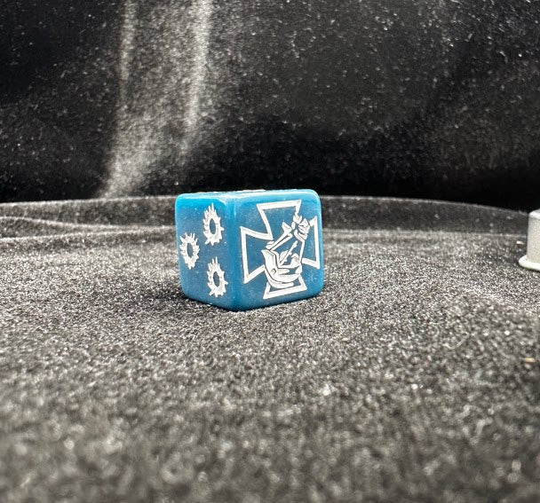Acrylic D6 Dice Set – Astra Militarum – alternate product view