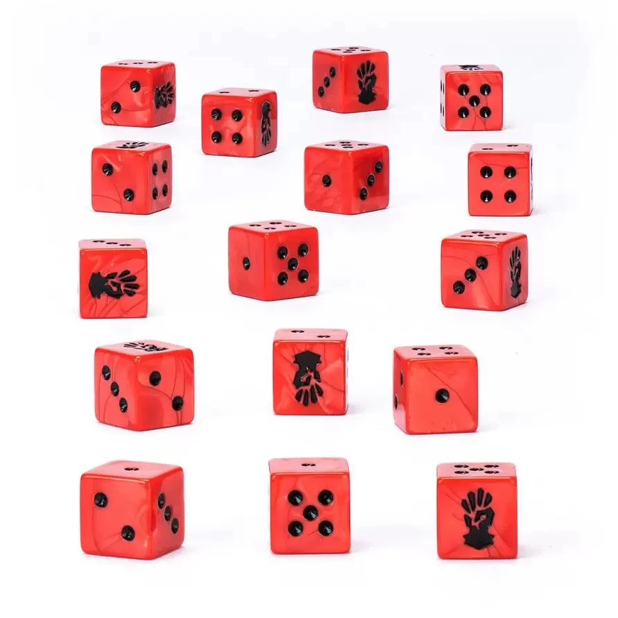Acrylic D6 Dice Set – Corsairs Marble – alternate product view