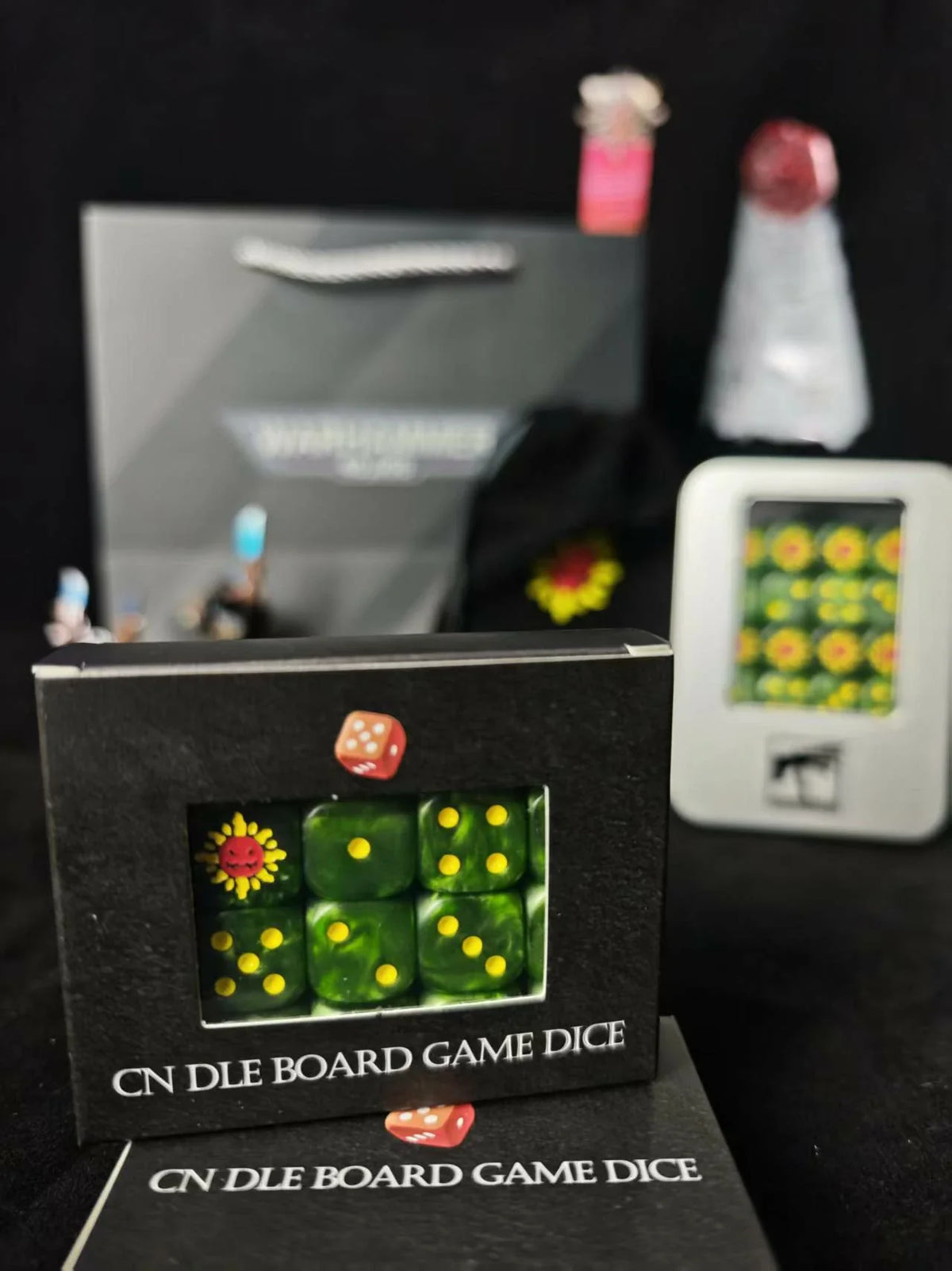 Acrylic D6 Dice Set – Evil Sunz