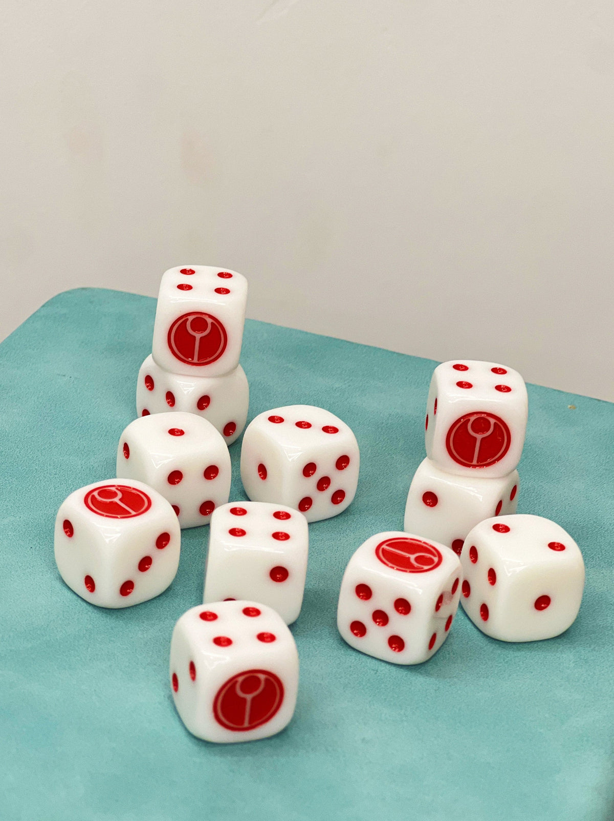 Acrylic D6 Dice Set – Opus Machina – alternate product view