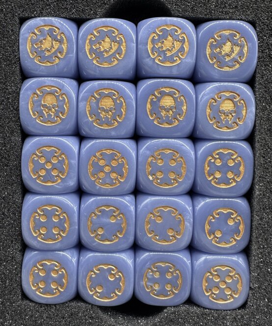 Acrylic D6 Dice Set – Warhammer 40K – alternate product view