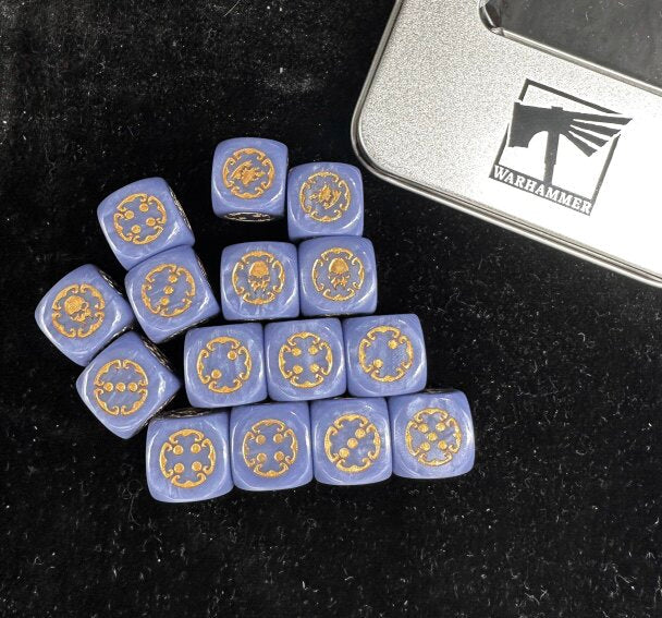 Acrylic D6 Dice Set – Warhammer 40K – alternate product view