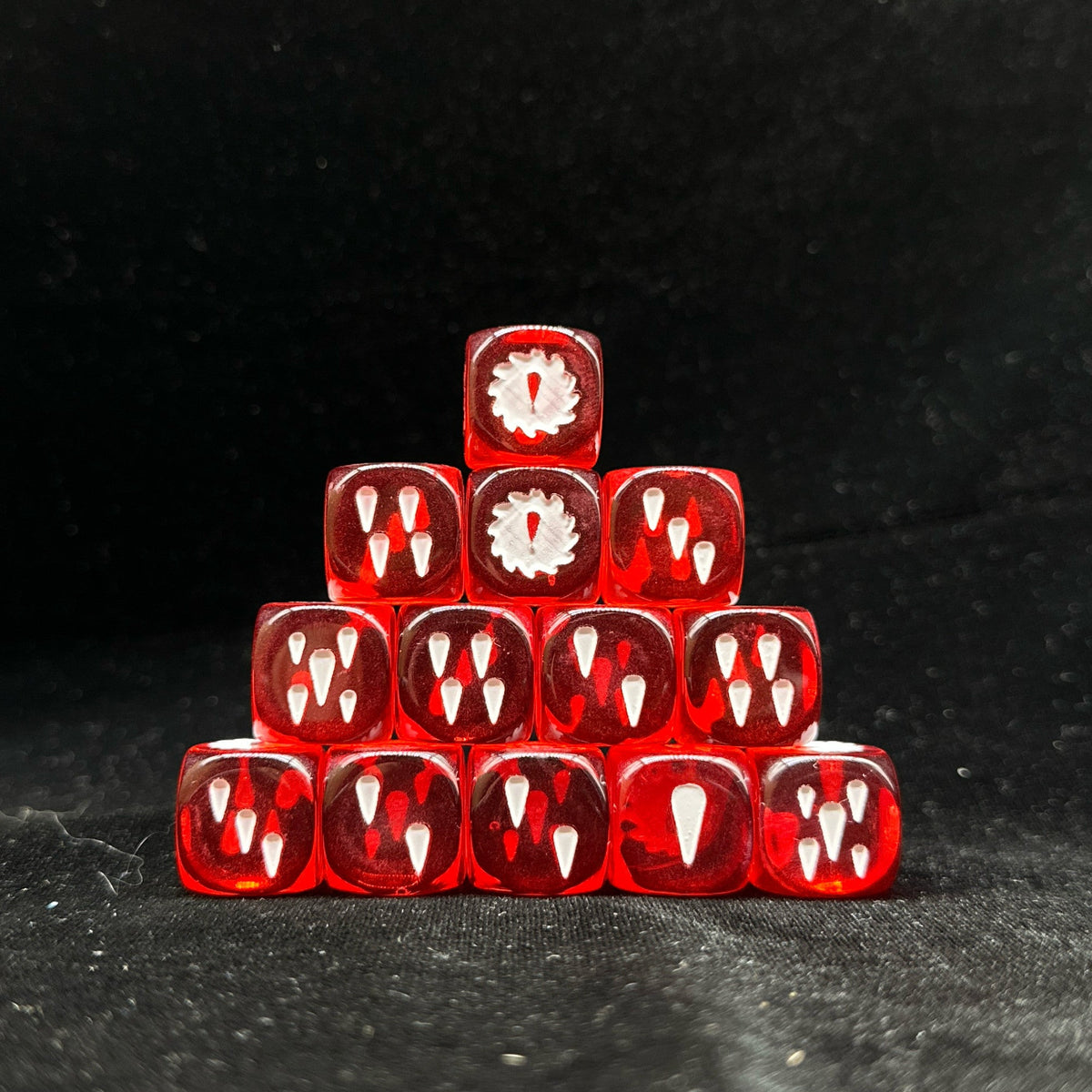 Acrylic D6 Dice – Warhammer 40K – Blood Angels 1