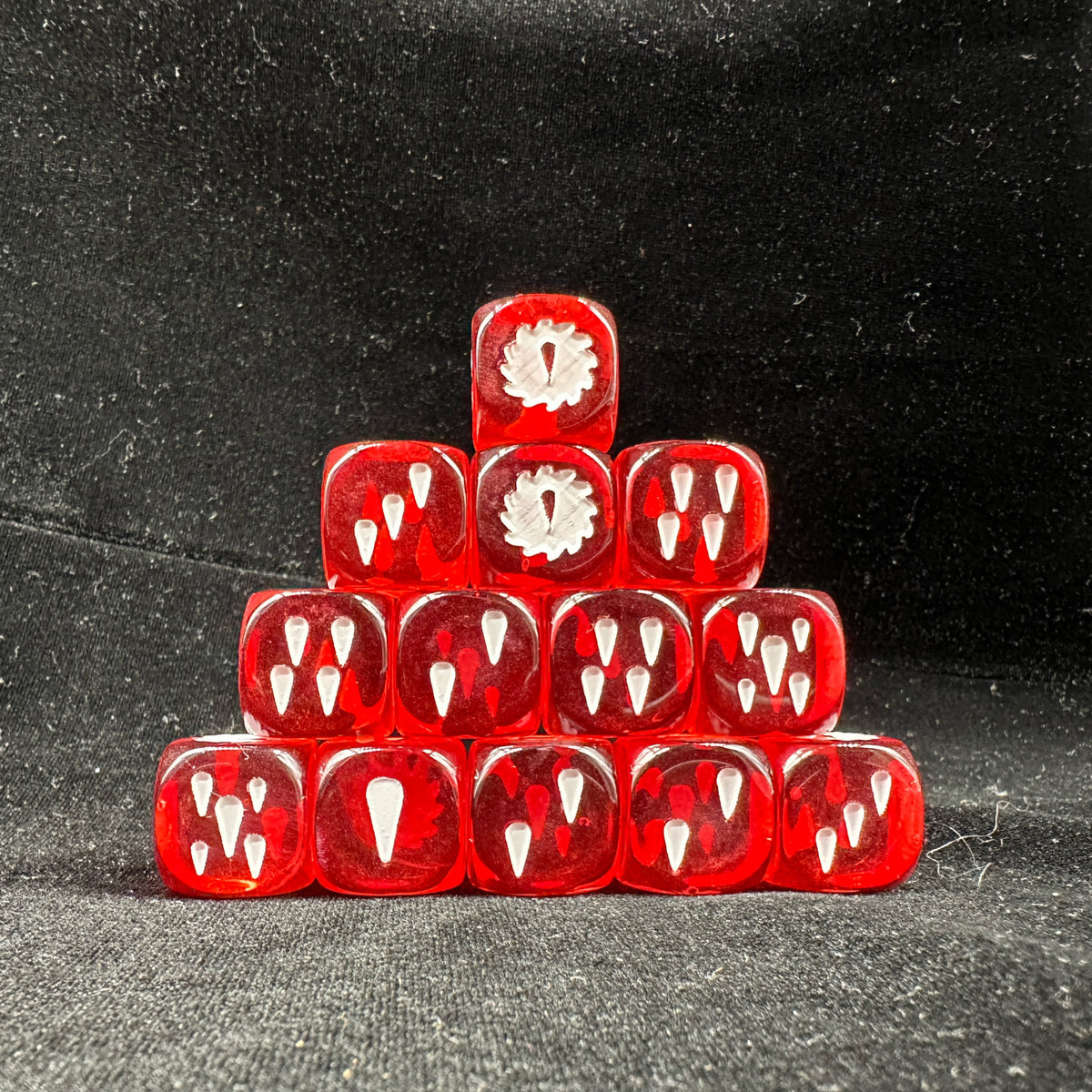 Acrylic D6 Dice – Warhammer 40K – Blood Angels 1 – alternate product view