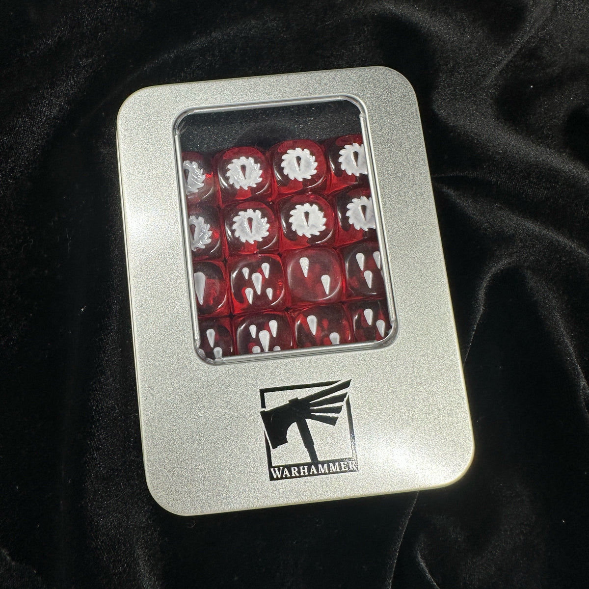 Acrylic D6 Dice – Warhammer 40K – Blood Angels 1 – alternate product view