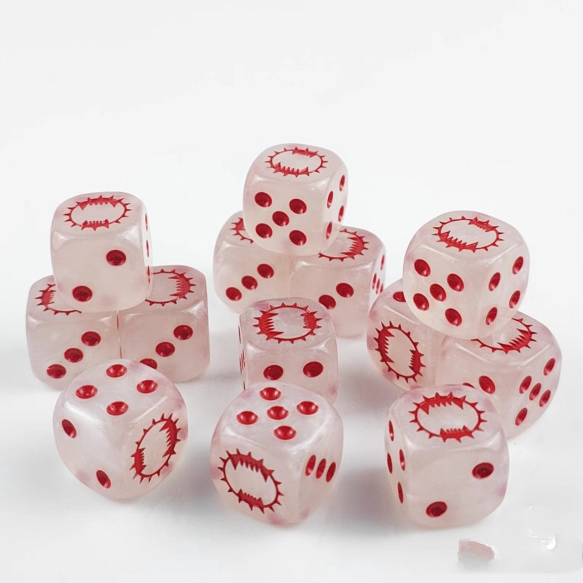 Acrylic D6 Dice – World Eaters – Warhammer 40K 1