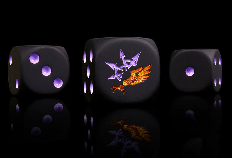 Acrylic DND Dice – alternate product view