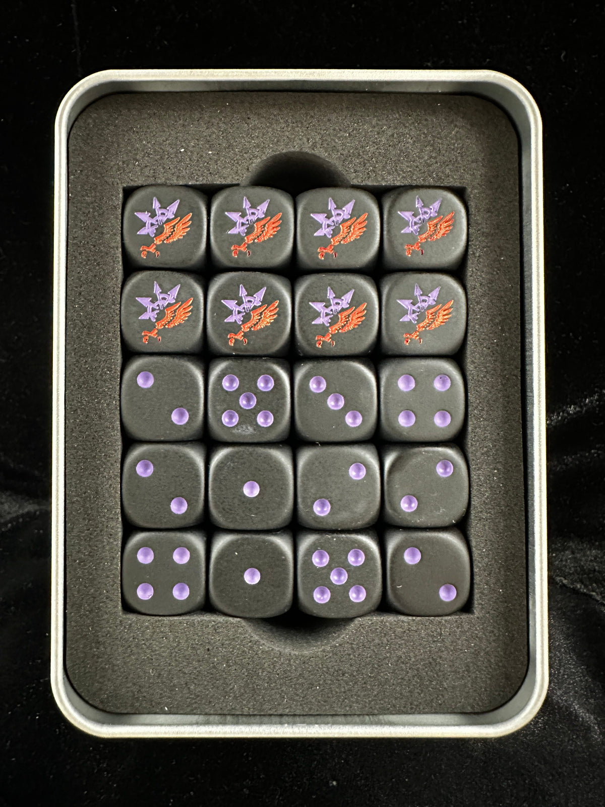 Acrylic DND Dice – alternate product view