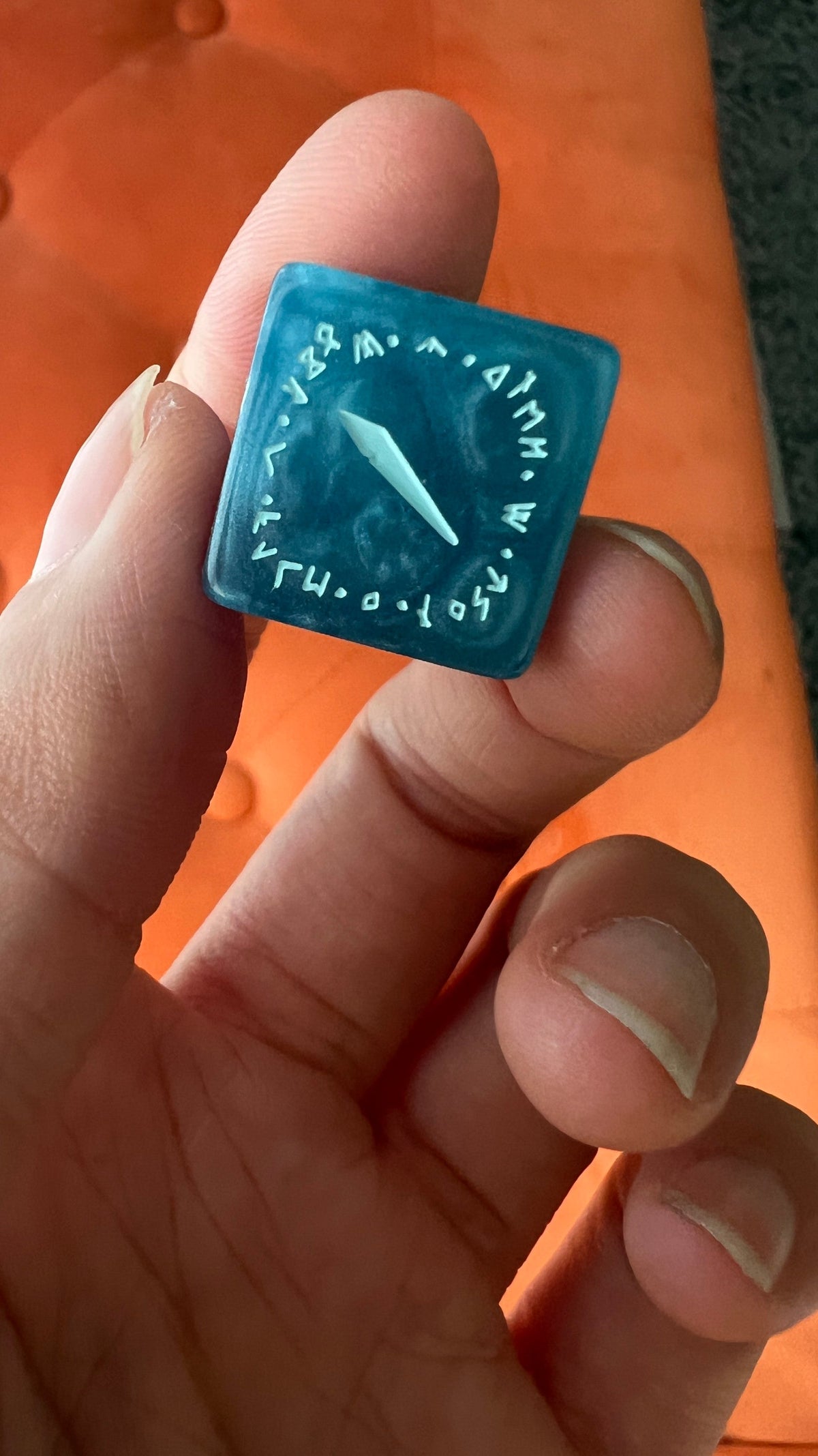 Acrylic RPG Dice – Warhammer40k Space – alternate product view