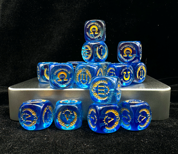 Acrylic RPG Dice – Warhammer40k Used