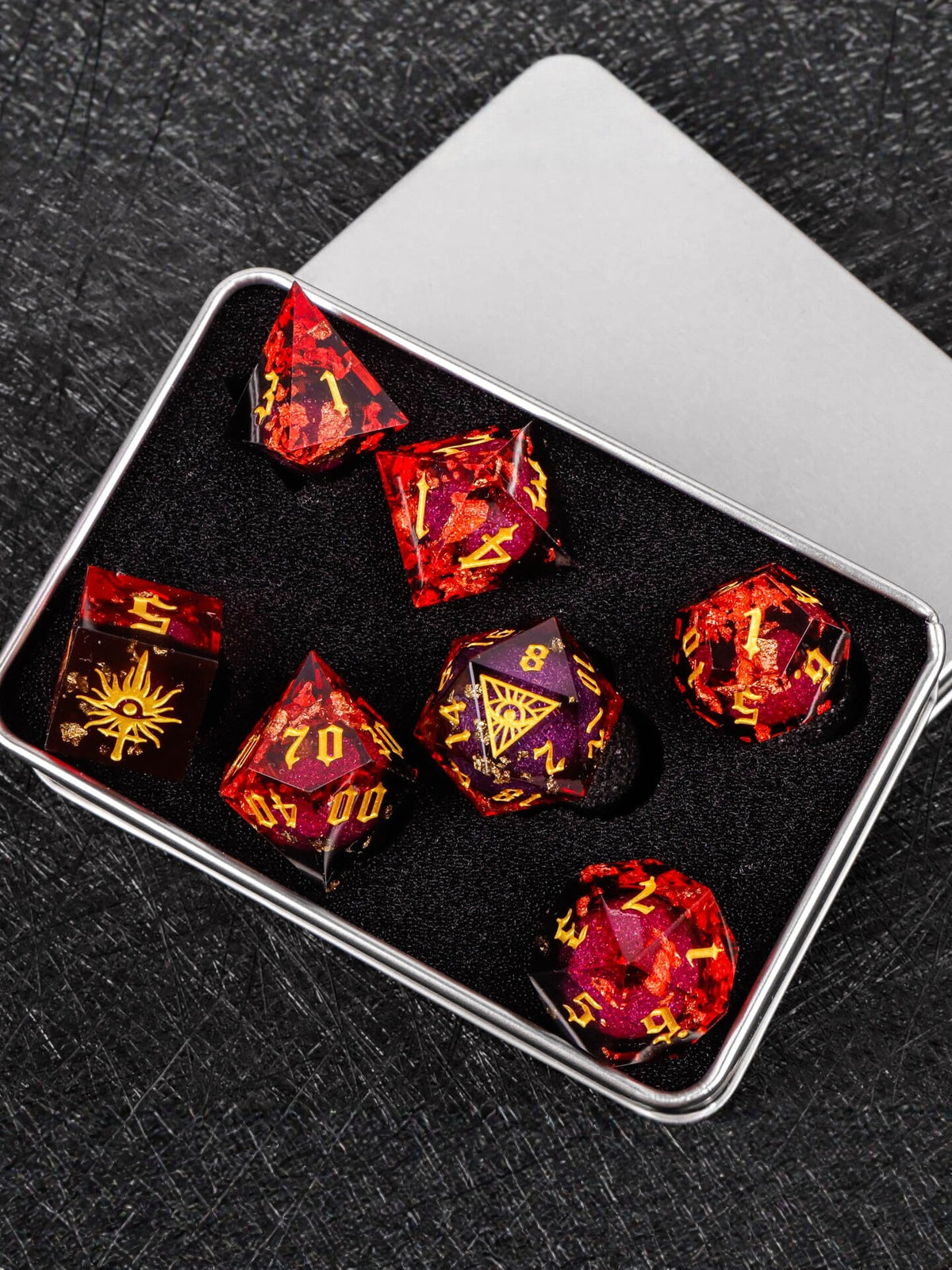 All Seeing Resin RPG Dice Set – alternate product view