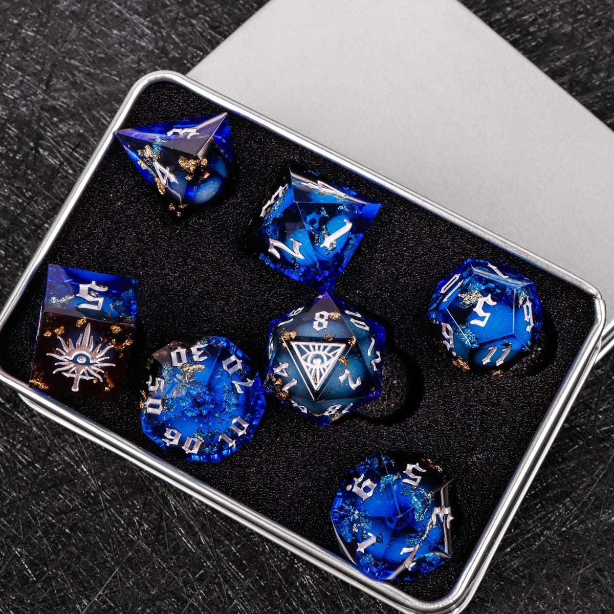 All Seeing Resin RPG Dice Set – alternate product view