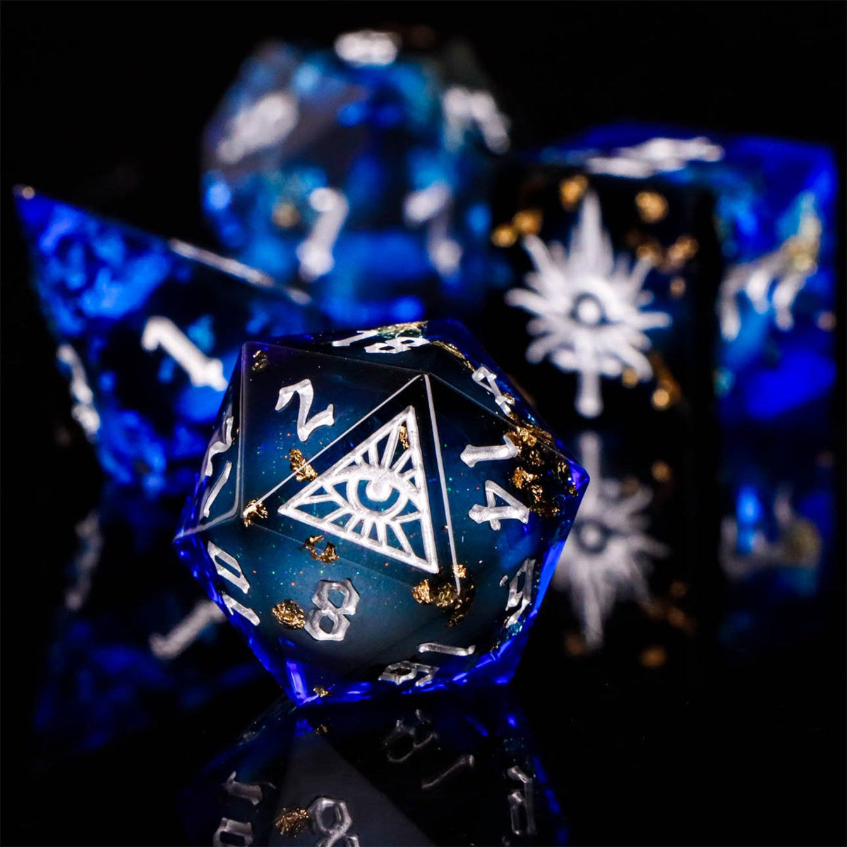 All Seeing Resin RPG Dice Set – alternate product view