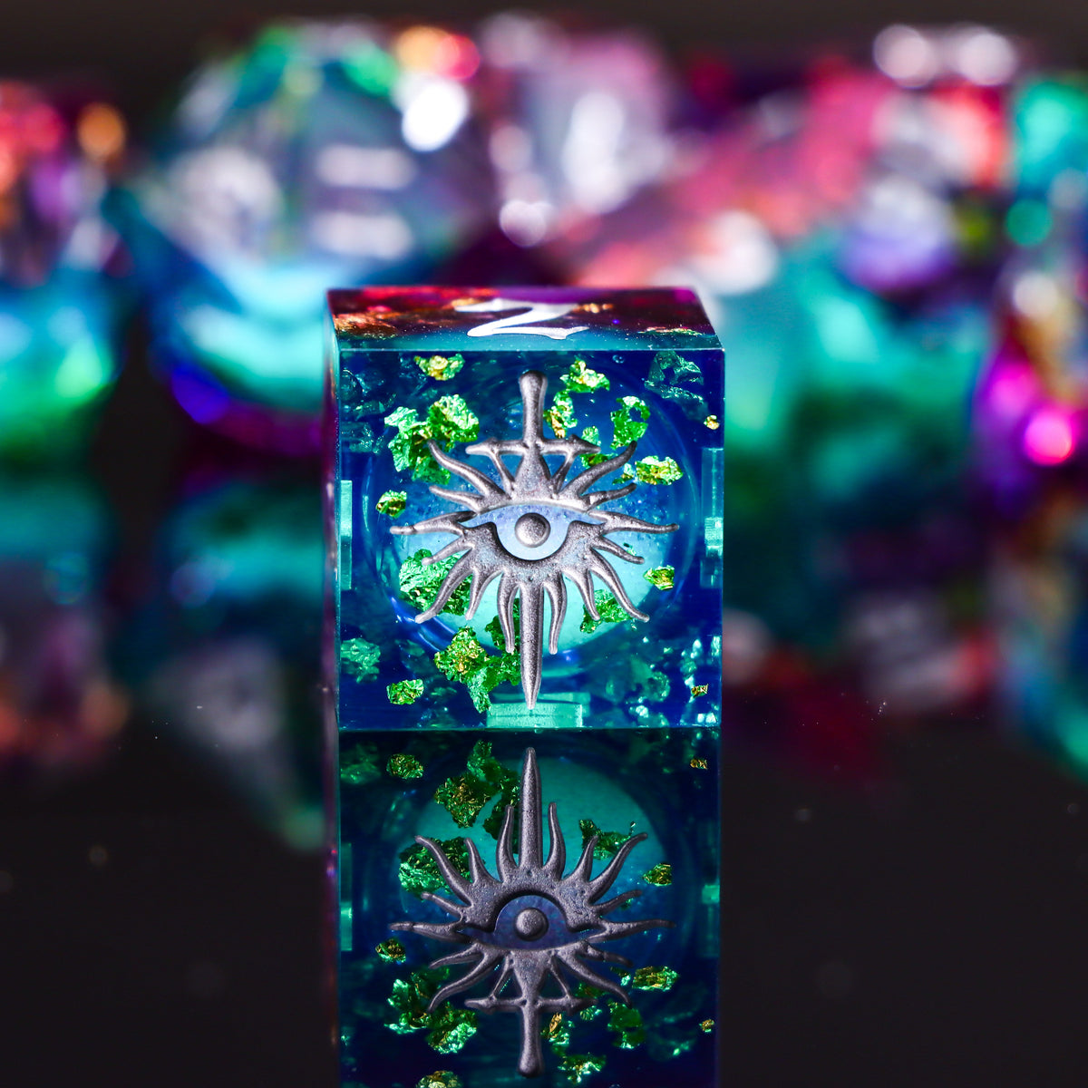 All Seeing Resin RPG Dice Set – alternate product view