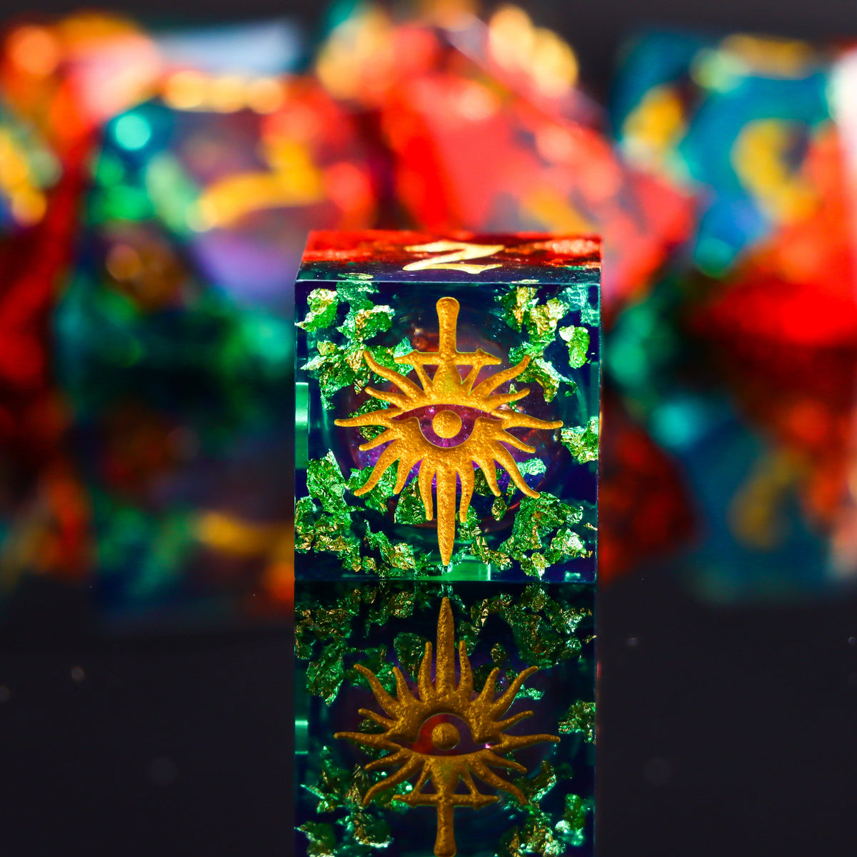 All Seeing Resin RPG Dice Set – alternate product view