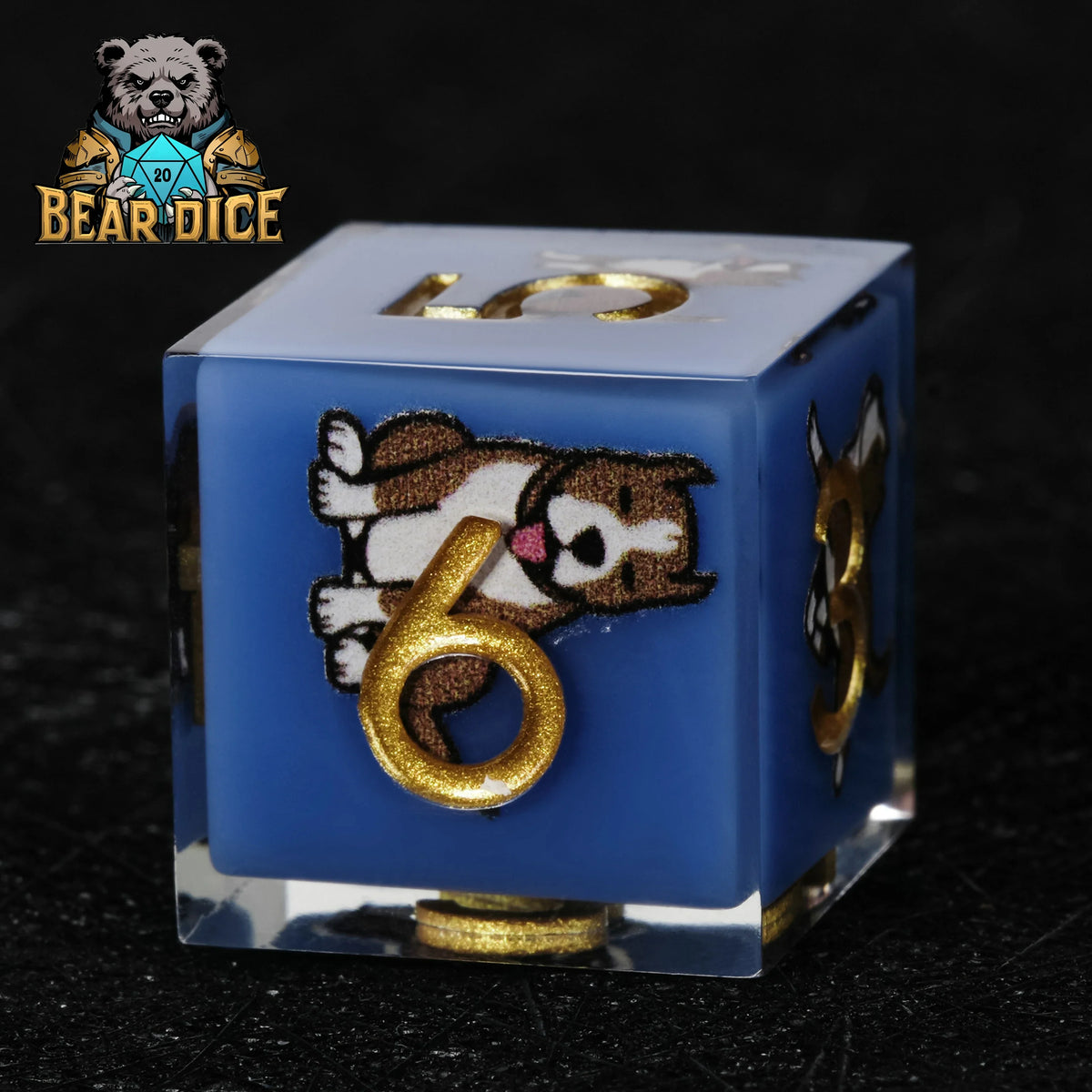 American Pit Resin D6 Dice – alternate product view