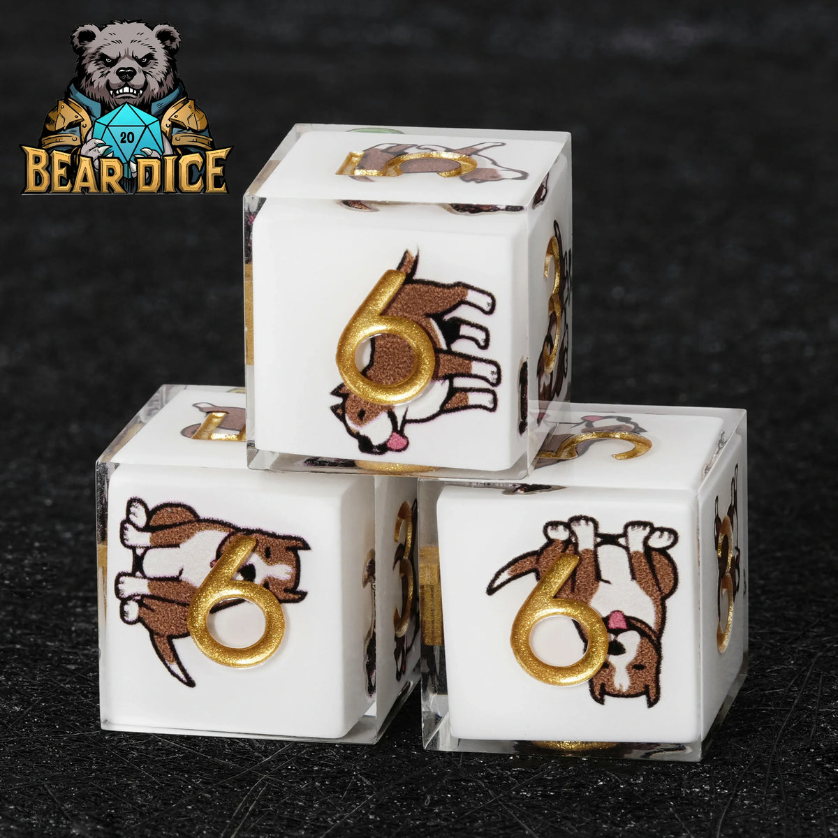 American Pit Resin D6 Die – alternate product view