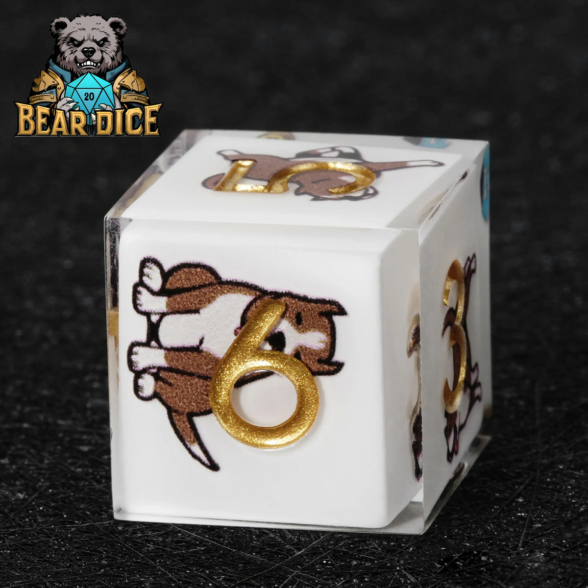 American Pit Resin D6 Die – alternate product view