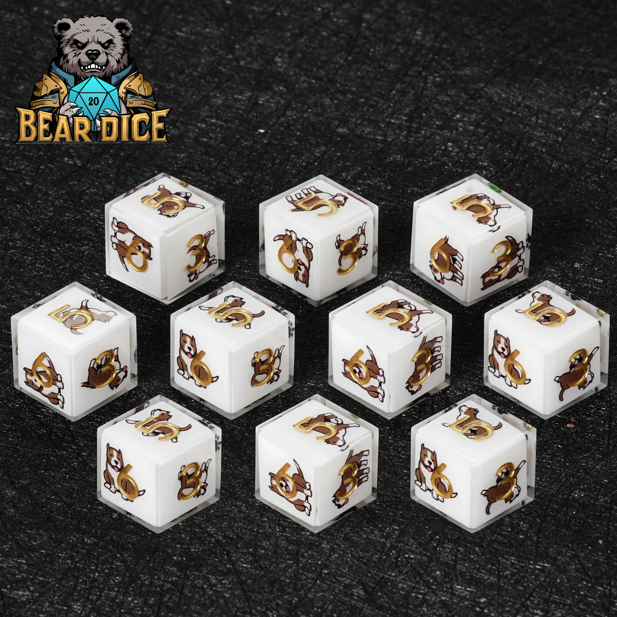 American Pit Resin D6 Die
