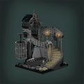 Assembleable Castle Dice Tower