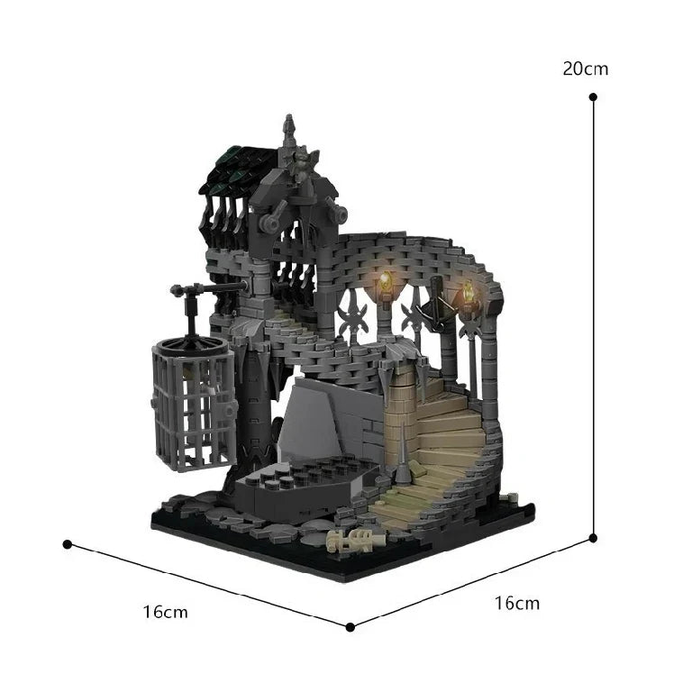 Assembleable Castle Dice Tower – alternate product view