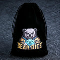 Bags Logo Dice Bag – 's black velvet drawstring dice bag holds 1-2 sets of standard-sized D&D dice