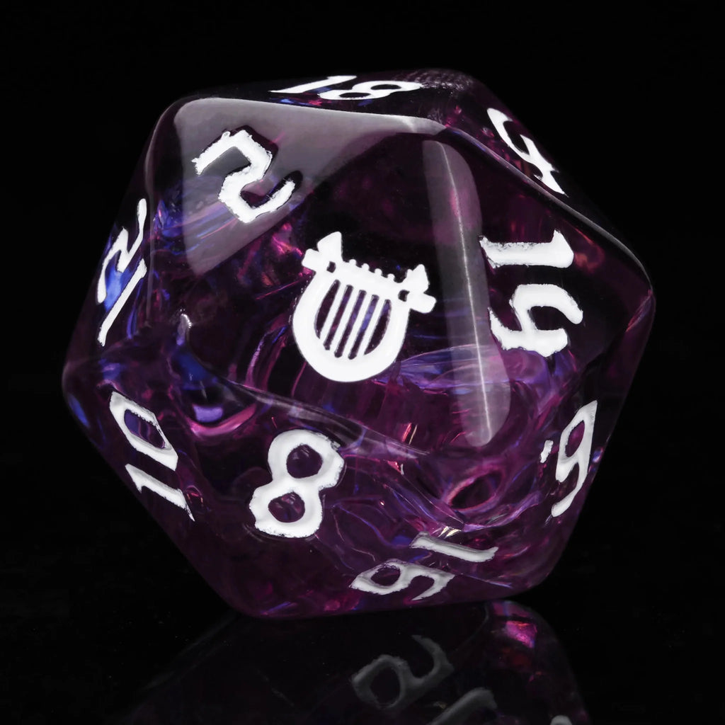 Bard Resin RPG Dice Set – Kickstarter Dice – Bard Resin Polyhedral Dice Set
