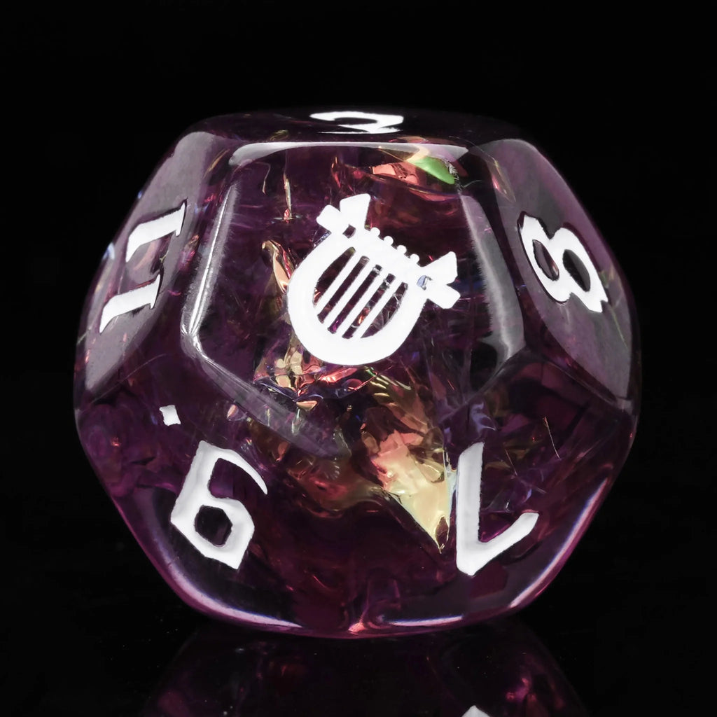 Bard Resin RPG Dice Set – Kickstarter Dice – Bard Resin Polyhedral Dice Set