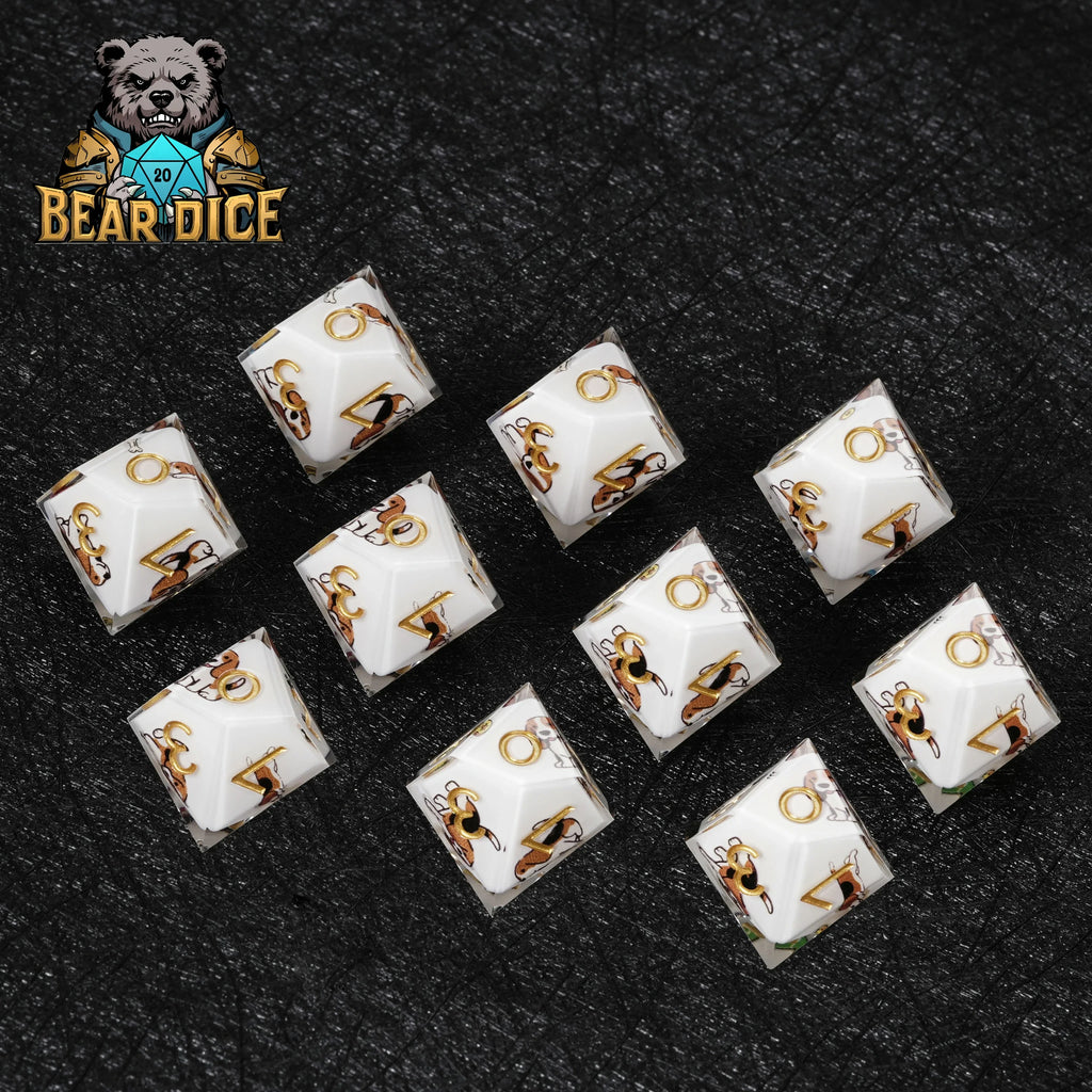 Beagle Resin D10 Die – Personalized Design – Personalized Design 1