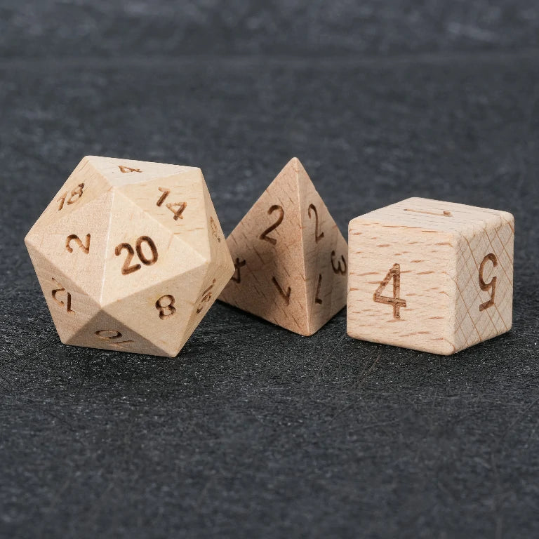 Bee Acrylic DND Dice Set – alternate product view