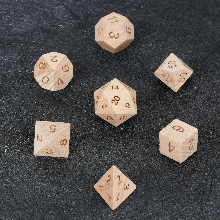 Bee Acrylic DND Dice Set