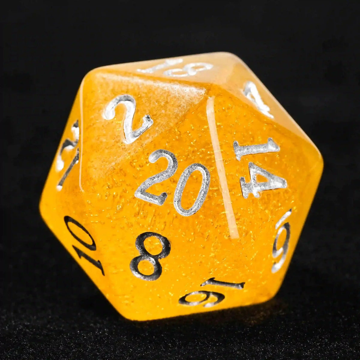 Bee Resin RPG Dice Set – Beer Themed – Budweiser Yellow Beer Resin Dice Set: Rolling for a Golden Happy Hour