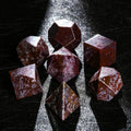 Brecciated Jasper Gemstone RPG Dice Set – alternate product view