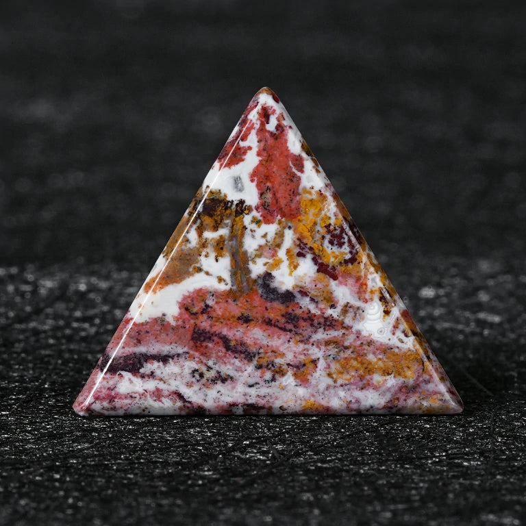 Brecciated Jasper Gemstone RPG Dice Set – alternate product view